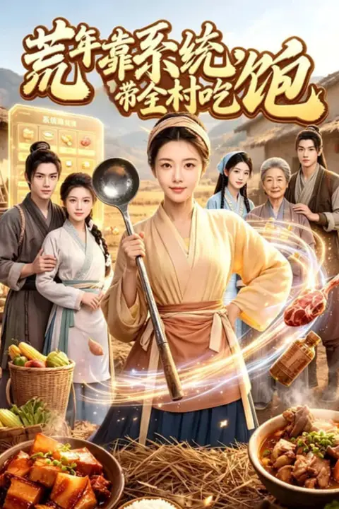 《荒年靠系统带全村吃饱》封面