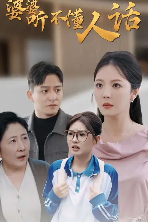 《婆婆听不懂人话》封面