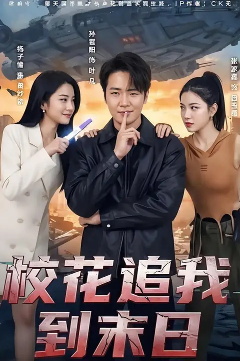 《校花追我到末日》封面
